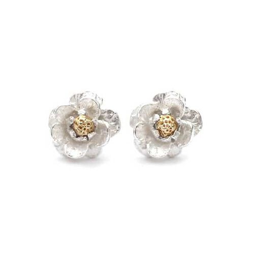 Lilygriffin Jewellery Solid Gold Mount Cook Lily Studs